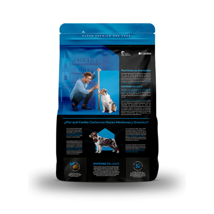 Defense Balance ® Cachorros RAZAS MEDIANAS Y GRANDES